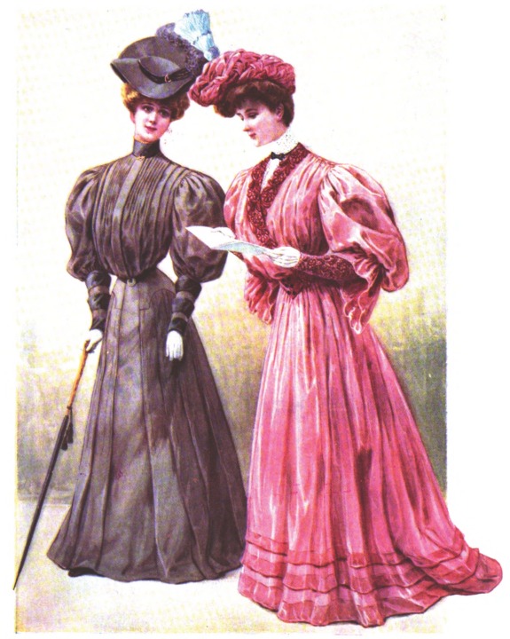 Edwardian Era Clothing Edwardian Era Fashion Plate March 1905 The