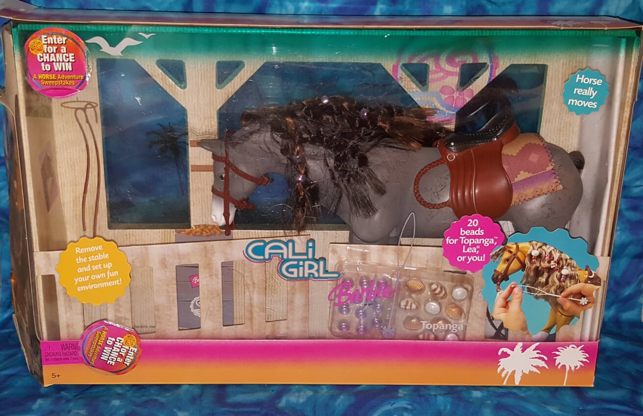 barbie cali girl horse
