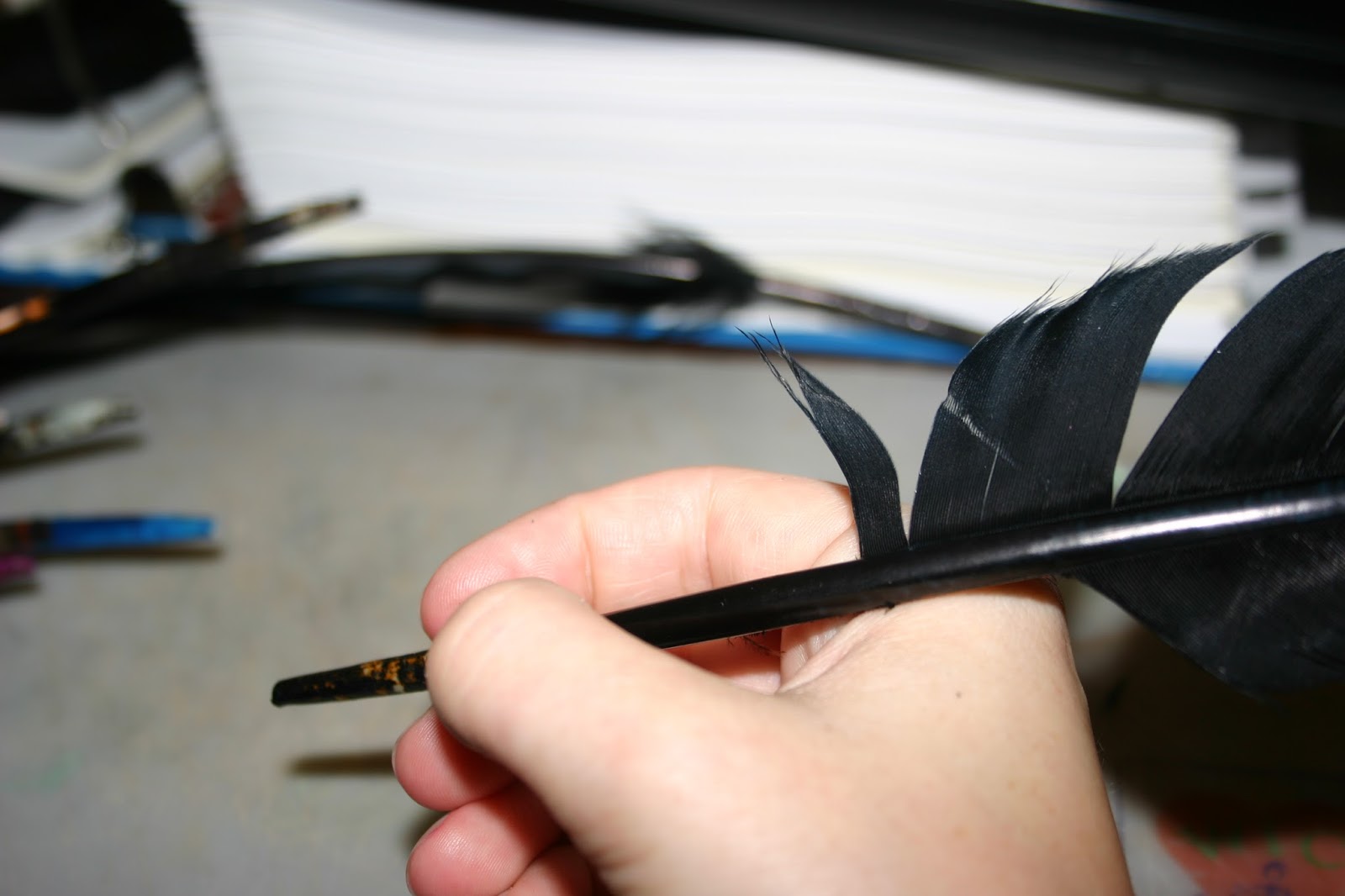 Colonial Quills Making Pens from Quills