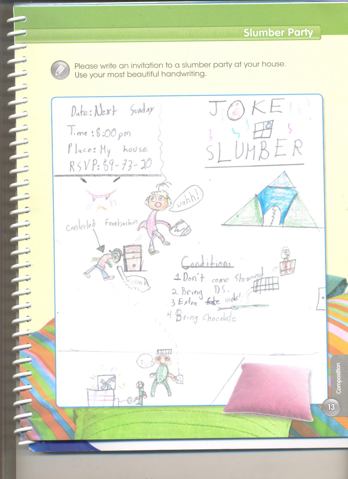 AldoEnglish II: Invitations of our birthday party!