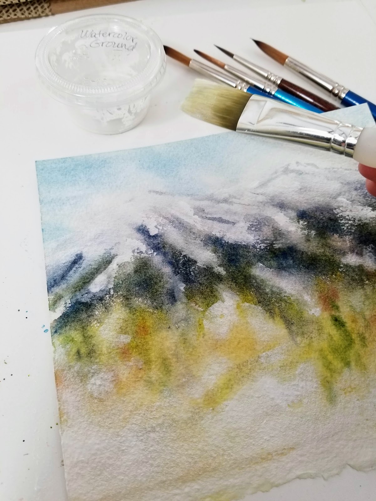 She Must Make Art : Exploring New Mediums with Watercolors