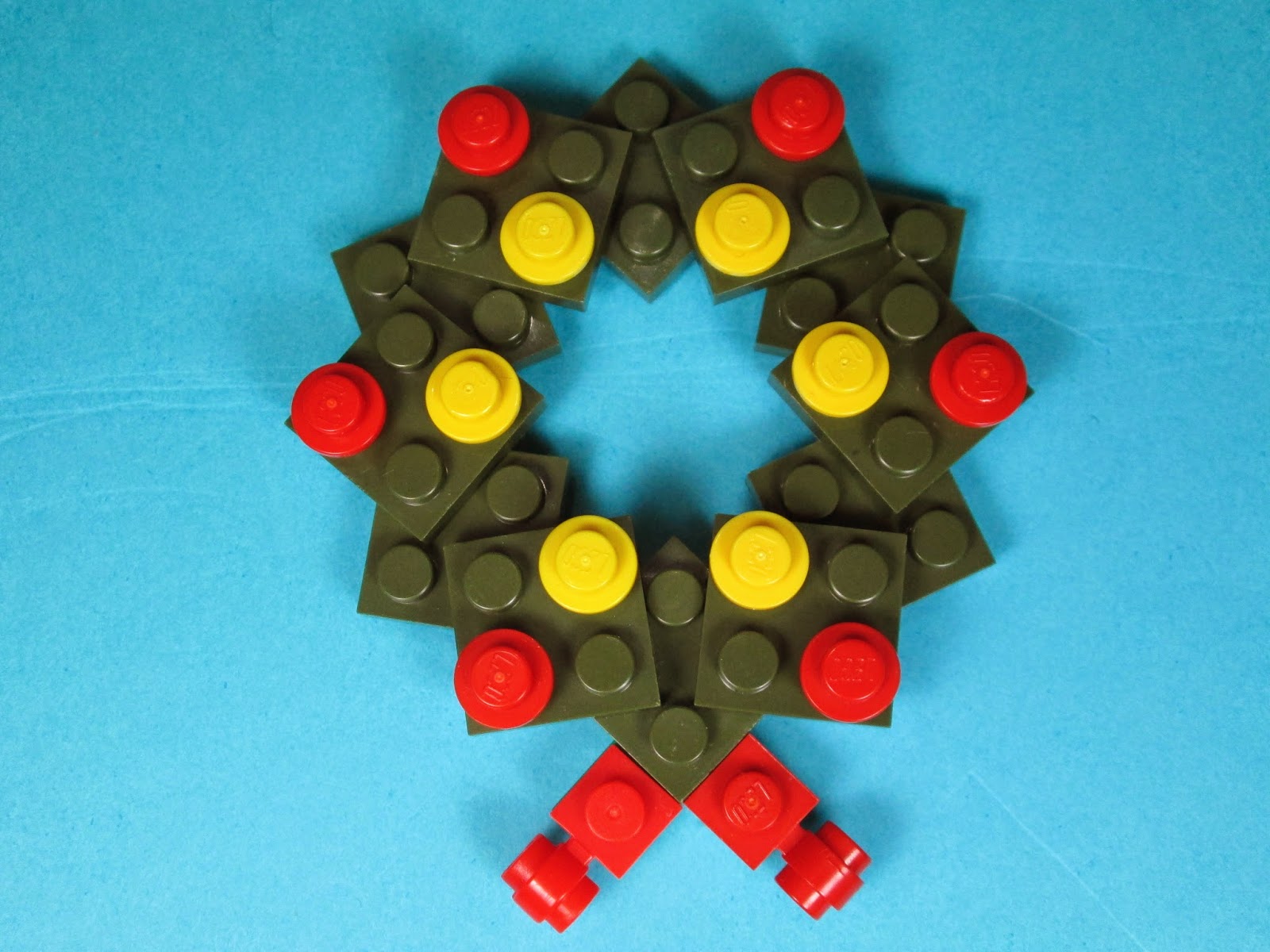 MOC LEGO - Coroa de Natal