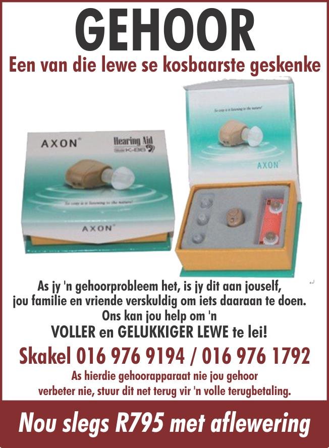 Hearing Aids South Africa Newspaper Adds