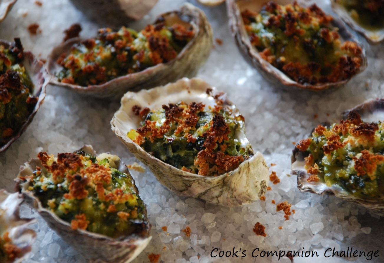 The Cook's Companion Challenge 414/1038 Oysters rockefeller