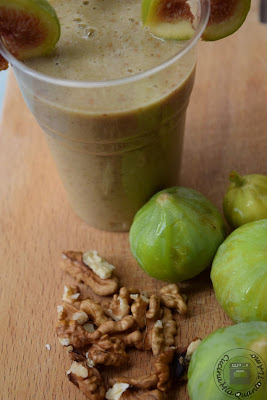 Frullato ai fichi e latte d'avena