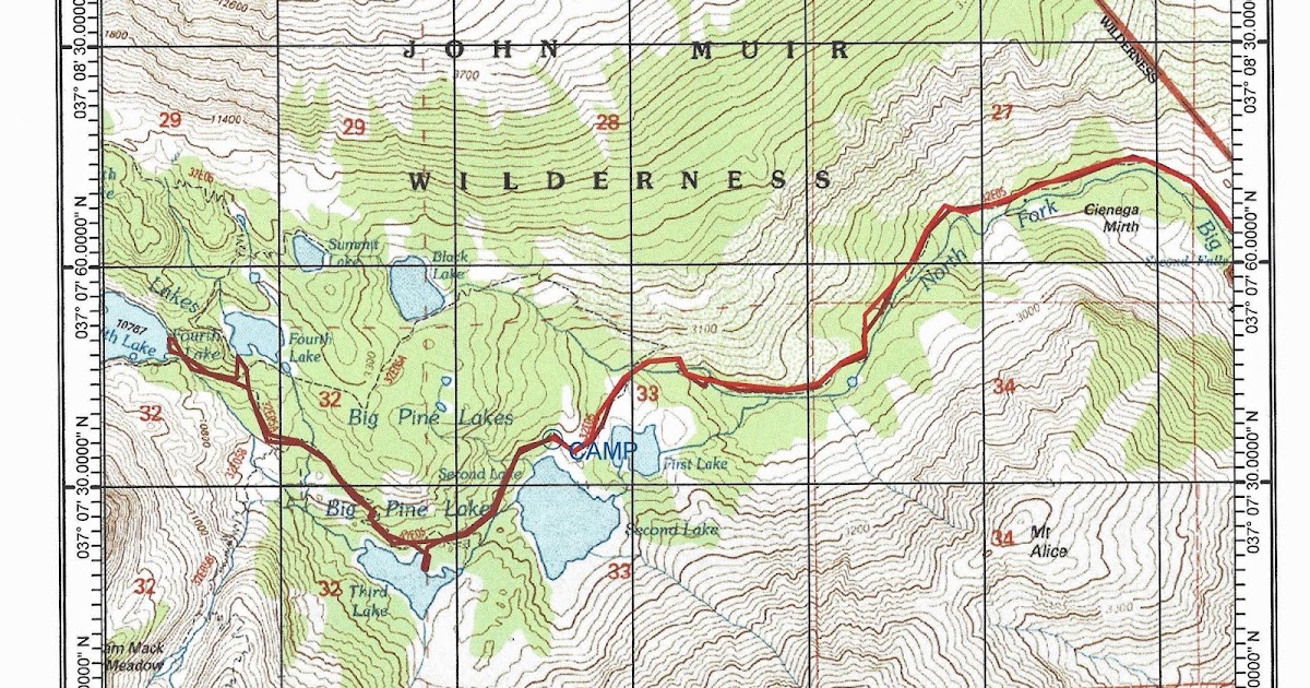Mid Sierra Musings Big Pine Lakes Basin