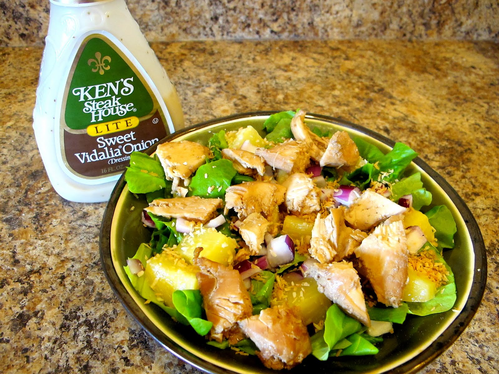 Simply YUM! Hawaiian Salad goodness!