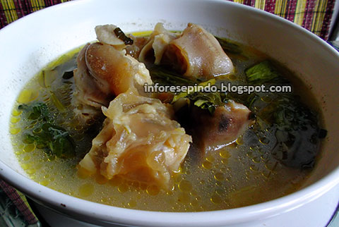 Resep Sop Tulang Kaki Sapi Cara Membuat Sop Tulang Kaki Sapi Resep Kuah Bening
