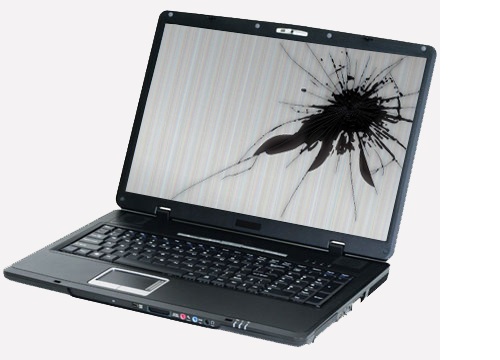 screen laptop retak, screen acer pecah, screen laptop acer 10 inci pecah, repair screen laptop