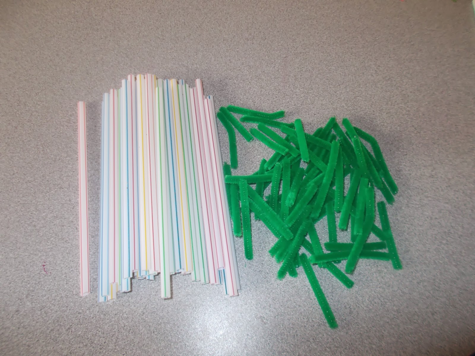 Chipman's Corner Preschool Straw Letters and Shapes