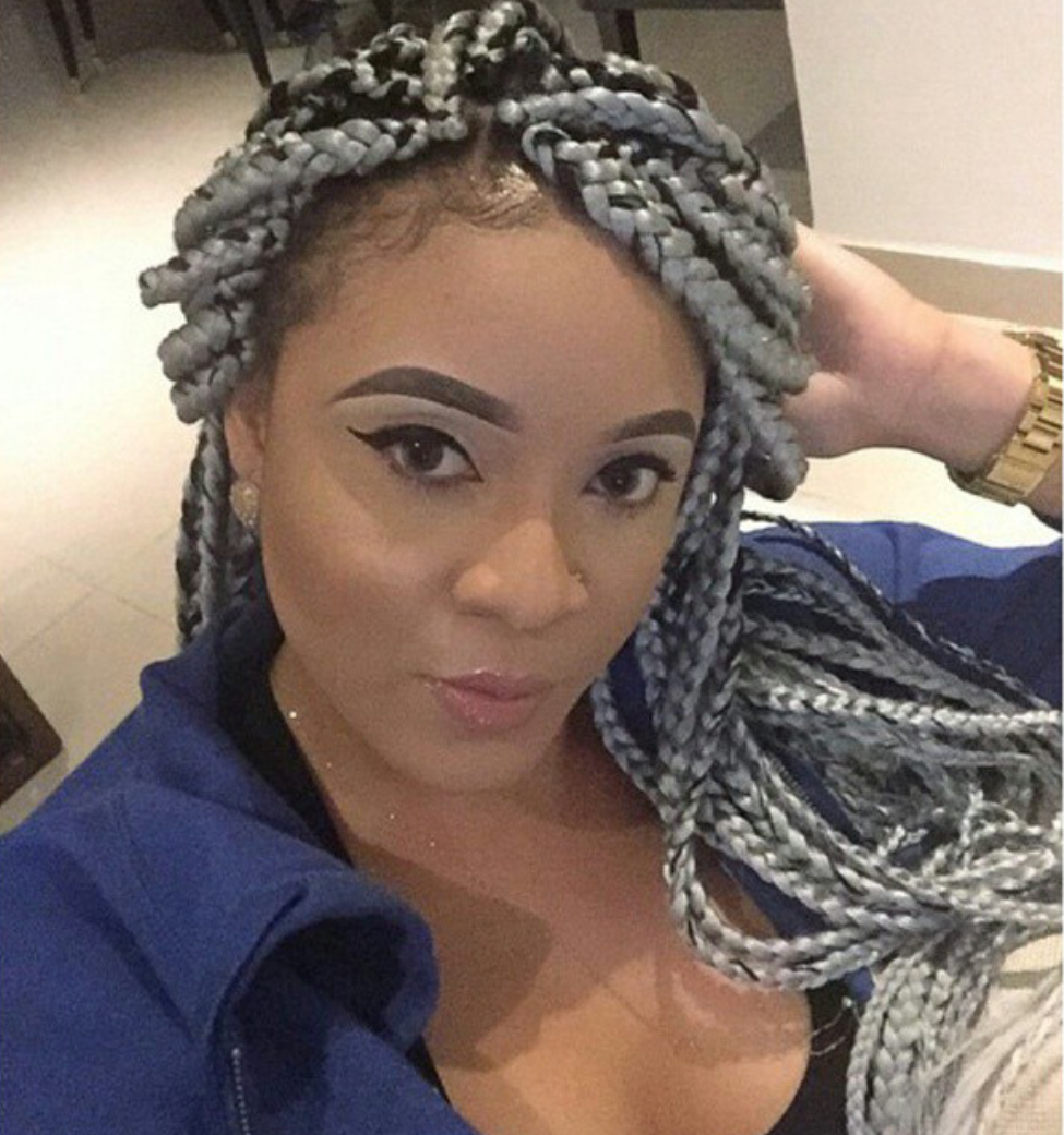 Stella Dimoko Korkus.com Coloured Braids/Weaves Trending Now?