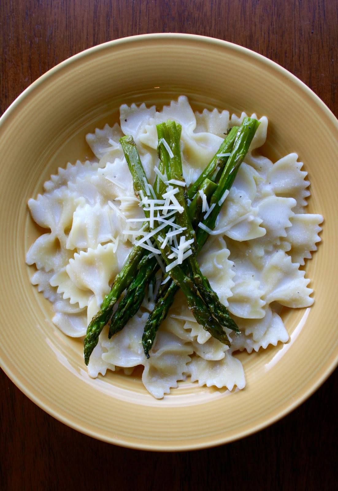 Roasted Asparagus and Lemon Pasta