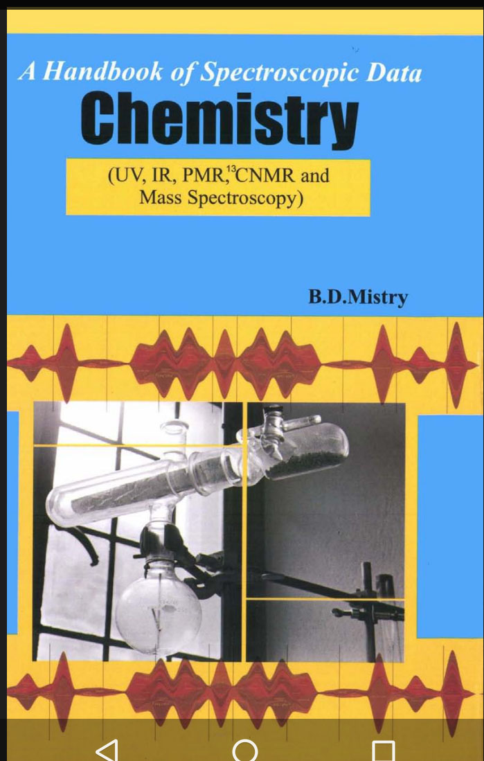 STANDARD BOOKS FOR SPECTROSCOPY & All 'Bout Chemistry