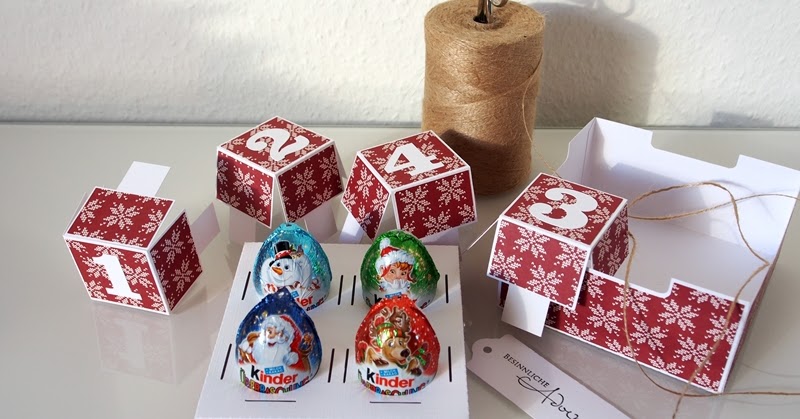 Kerstins Papierkram: Ü-Ei-Adventsonntage-Kalender