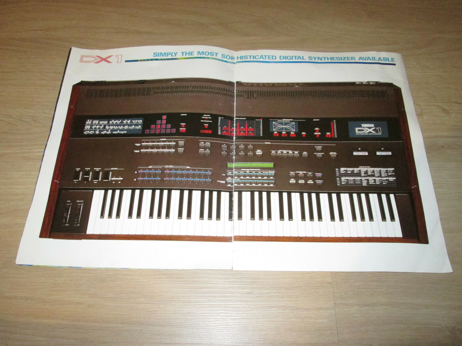 MATRIXSYNTH Original Yamaha DX Series Catalog DX1/7/9