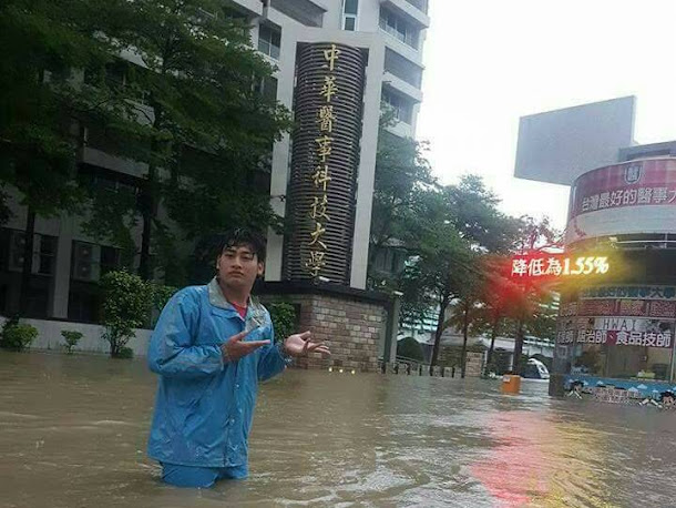 台南累積雨量全台之首 多處水淹近半身 | 新頭殼 Newtalk