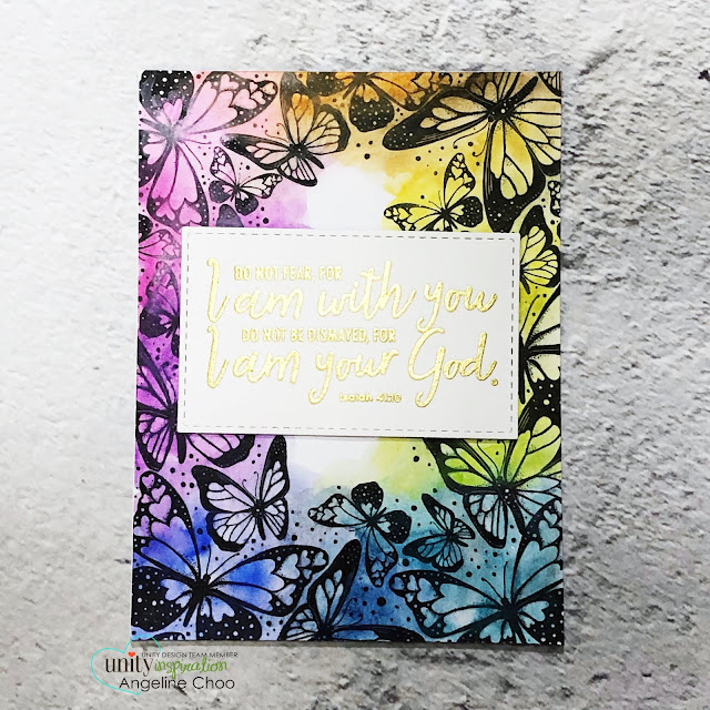 ScrappyScrappy: [NEW VIDEOS] Flowers, Rainbow and Glitter with Unity Stamp - Migration of Beauty #scrappyscrappy #unitystampco #card #cardmaking #youtube #quicktipvideo #stamp #stamping #migrationofbeauty #borderbackgroundstamp #rainbowbutterflies #altenewwatercolor #rainbowwatercolor #watercolorpainting #goldembossing #sentimentkit 