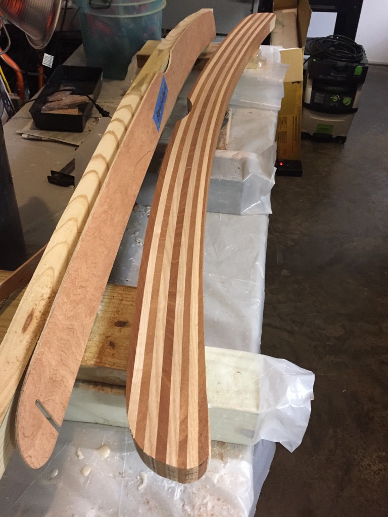 Ron's Pocketship Build Boom Gallows work and Beginning Mast