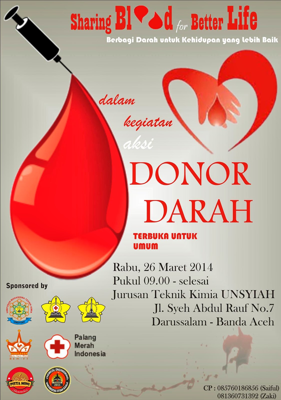 Pamflet Donor Darah / PMR SMP NEGERI 1 BALEENDAH ( JRC ...