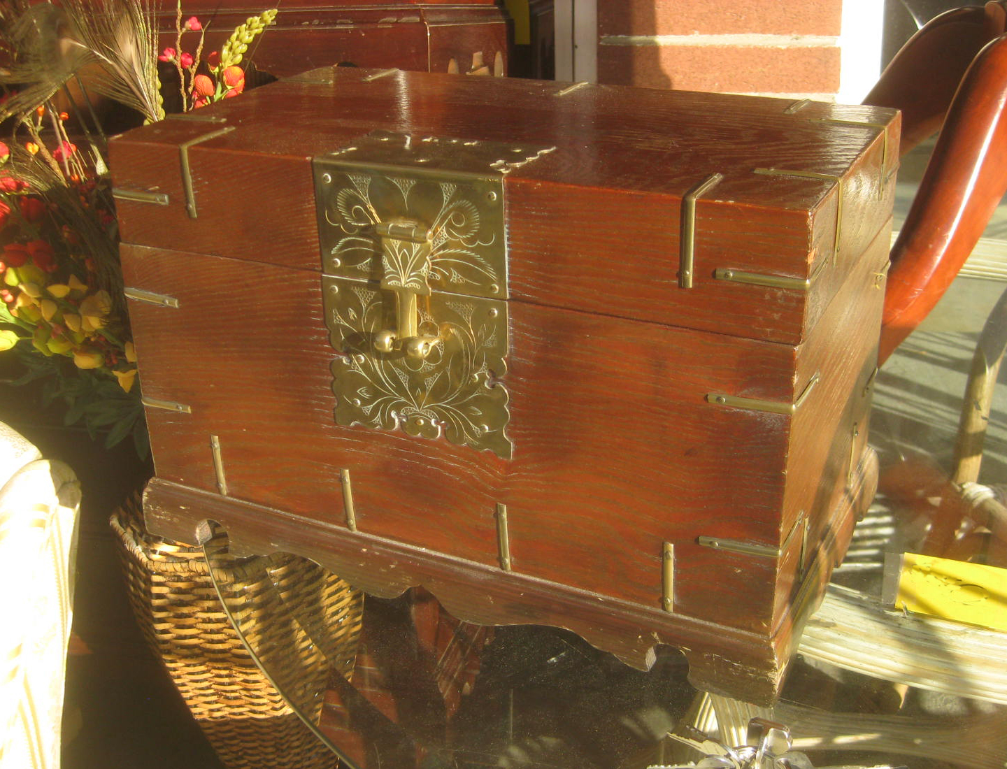 UHURU FURNITURE & COLLECTIBLES: SOLD - Chinese Storage Box - $50