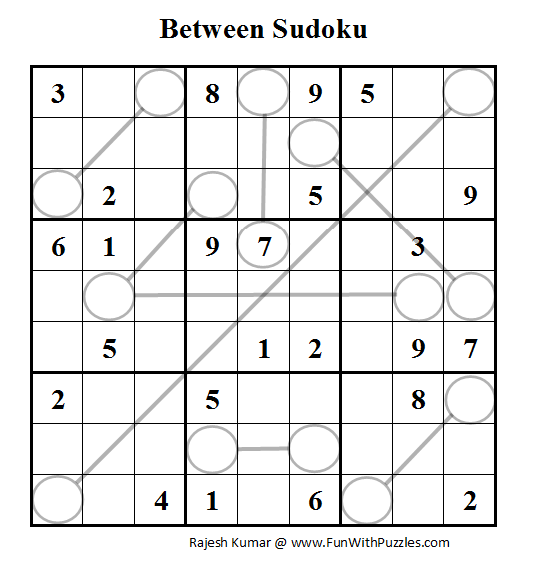 Between Sudoku (Daily Sudoku League #62)