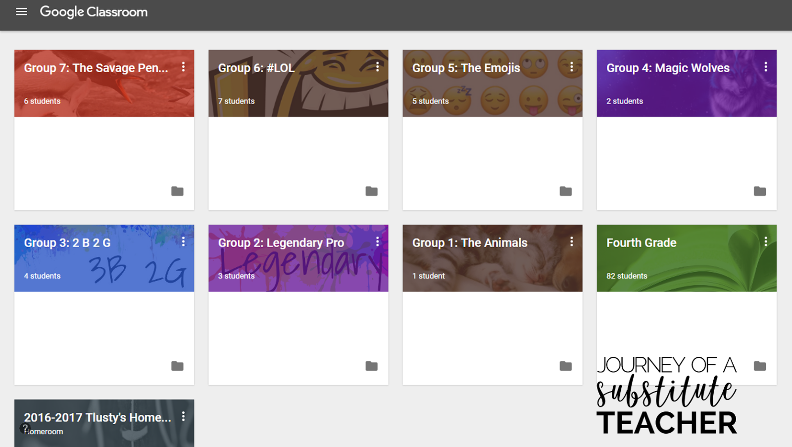 How I Use Google Classroom Journey of a Substitute Teacher