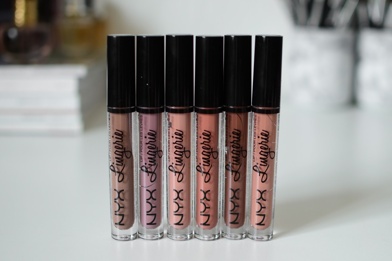 2016 NEW NYX Lip Lingerie Liquid Matte Lip Cream Lipstick NYX Charming Long Lasting Brand Makeup 