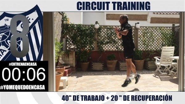 Málaga, circuito de entrenamiento para hacer en casa