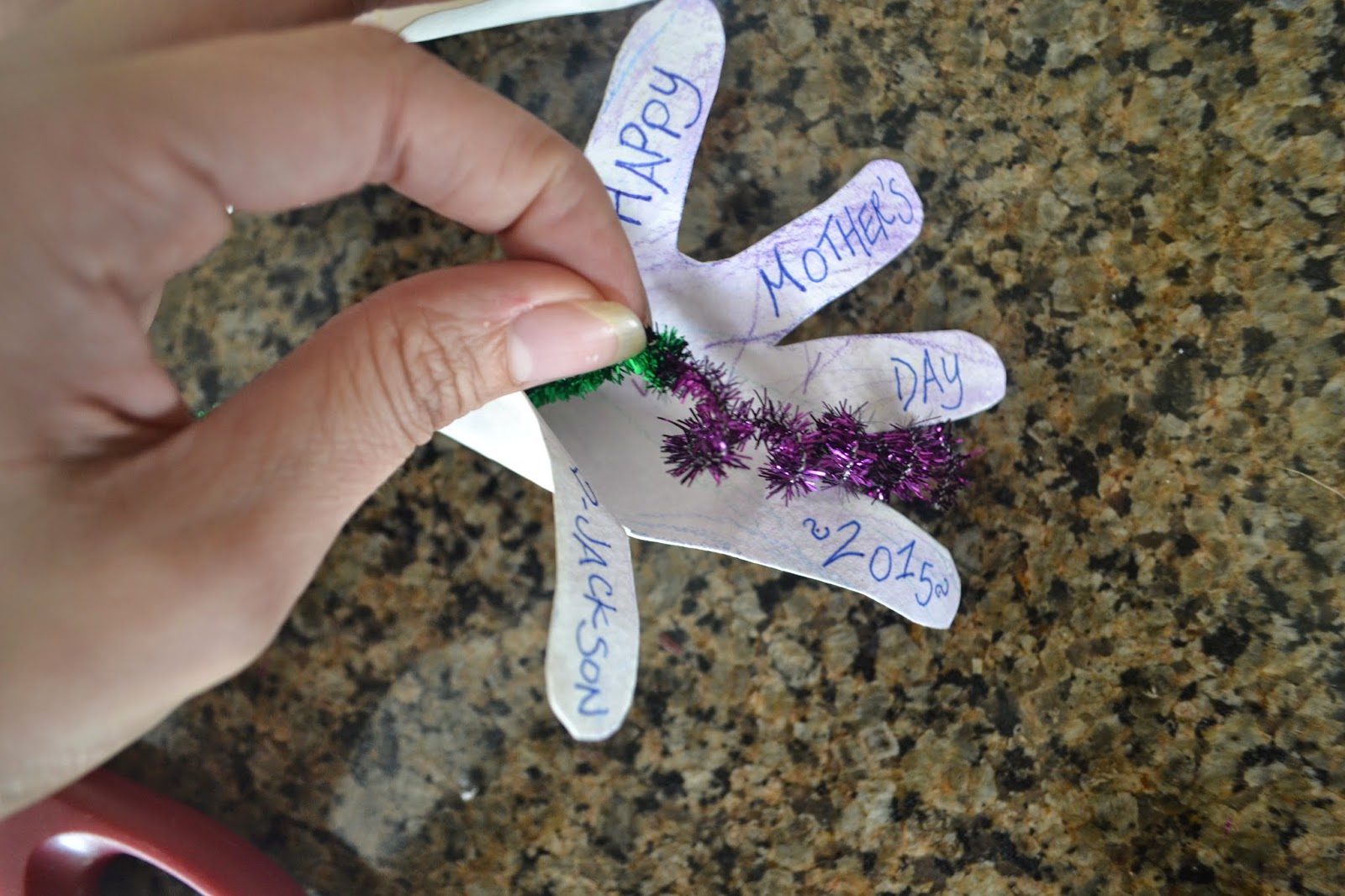 Thrifty Artsy Girl: Mother's Day Hand-Painted Flowers