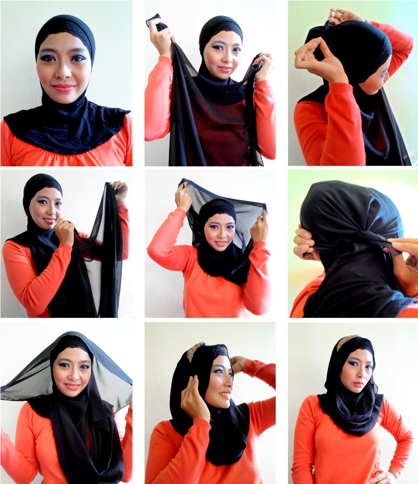 Hijabers Tutorial Sakinah Hijabers Tutorial Sakinah