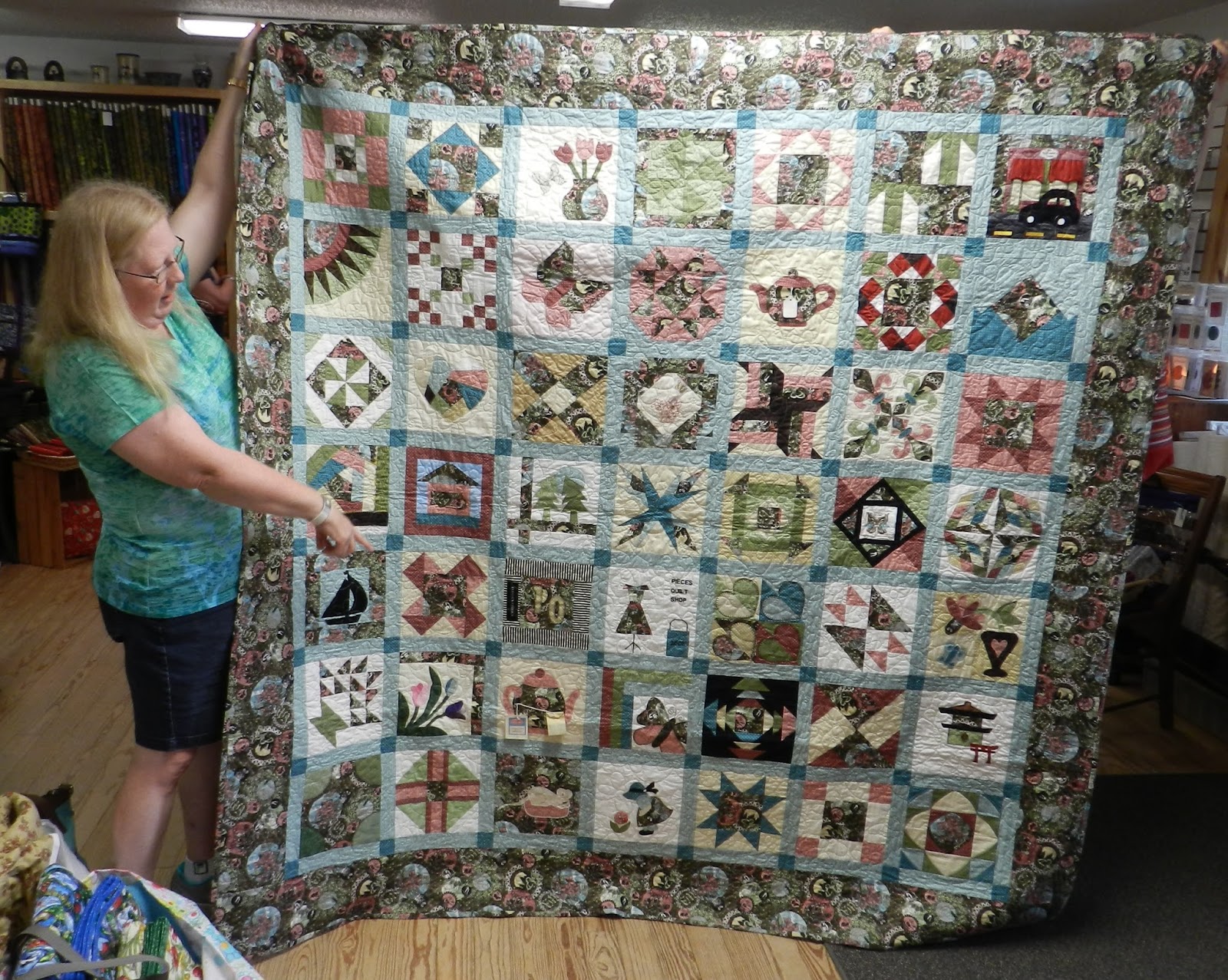 Adel Quilting & Dry Goods Co. Penny's show and share