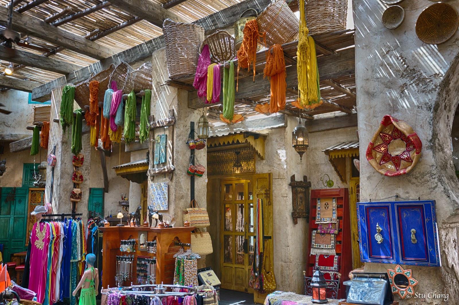 Capturing Disney Marketplace in the Medina Morocco, Epcot, Walt