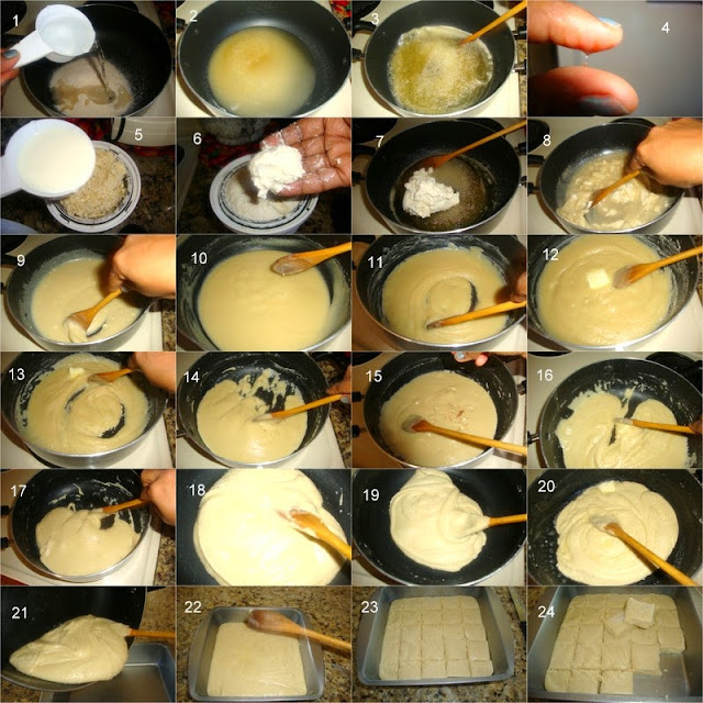 images for Badam Burfi Recipe / Almond Burfi Recipe / Indian Almond Fudge Recipe - Diwali Recipe