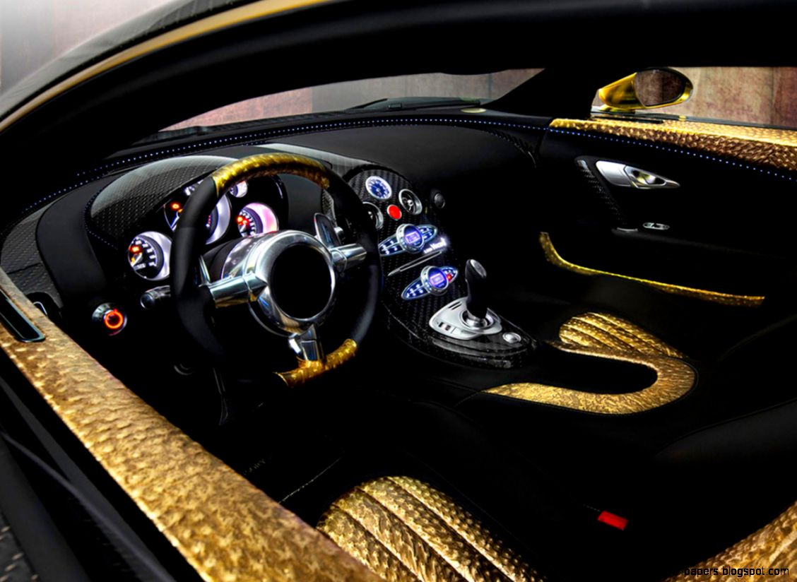 Custom Bugatti Veyron Interior