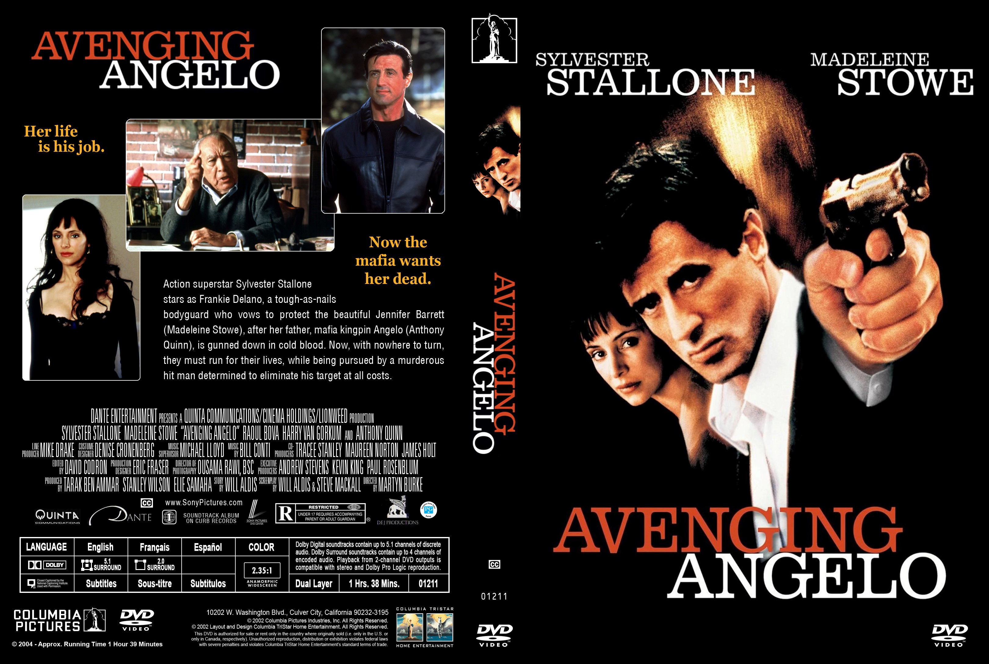 Avenging Angelo DVD Cover | Cover Addict - Free DVD ...