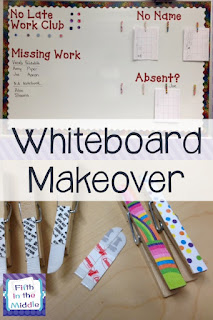 Command strips and your Silhouette can turn your walls and whiteboards into an organized area.