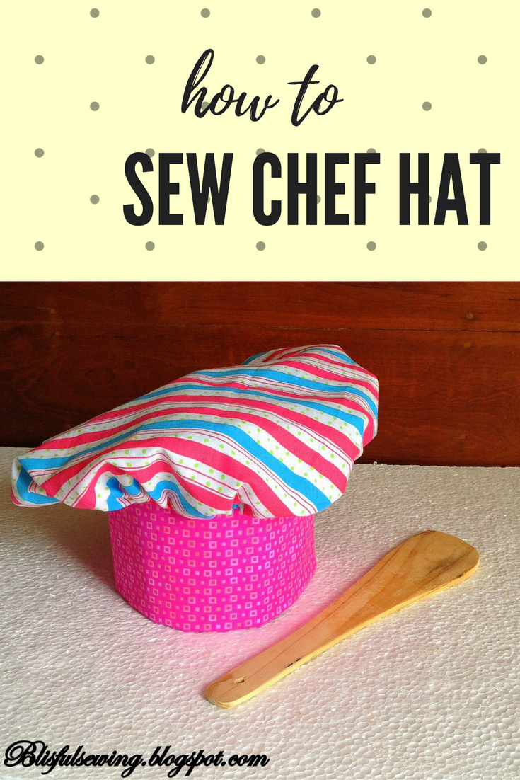 Sewing Patterns for Girls Dresses and Skirts Chef Hat Sewing Pattern