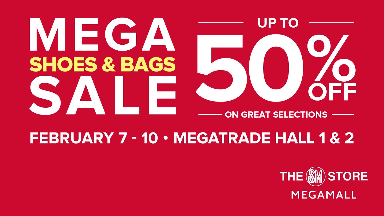 Manila Shopper Mega Shoes & Bags Sale Feb 2019