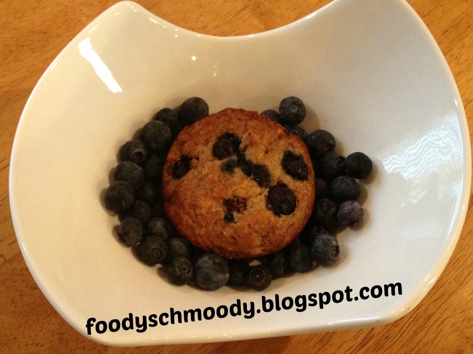Coconut Oil Blue Banana Muffins - Foody Schmoody Blog