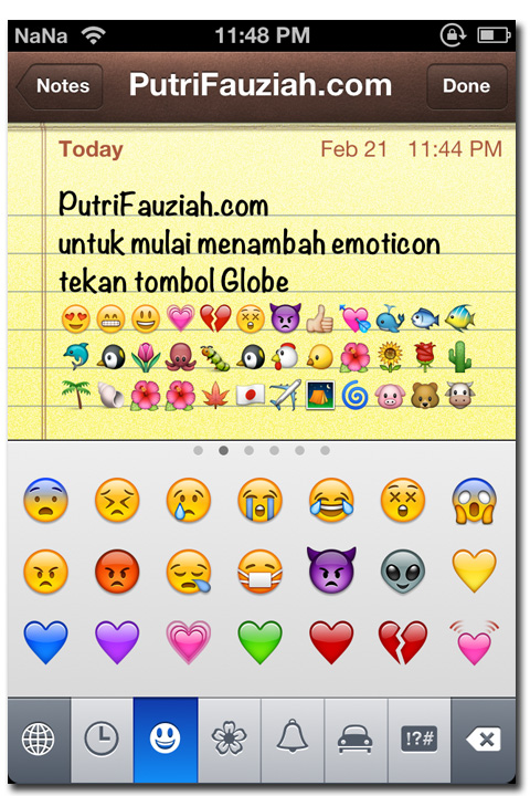 Emoji : Emoticon dan Smiley untuk iPhone, iPod Touch dan iPad