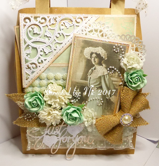 coops cluttered corner Vintage gift bag Just for you.