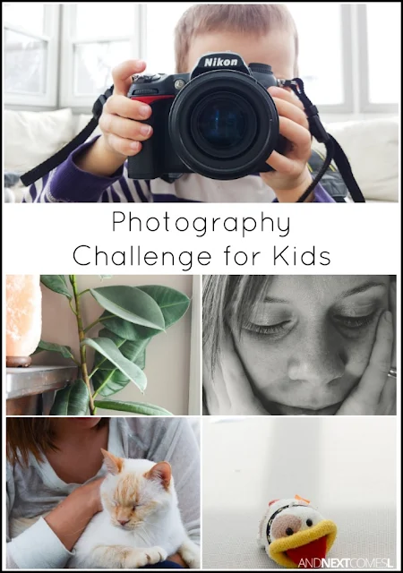 30 photography prompts for kids from And Next Comes L