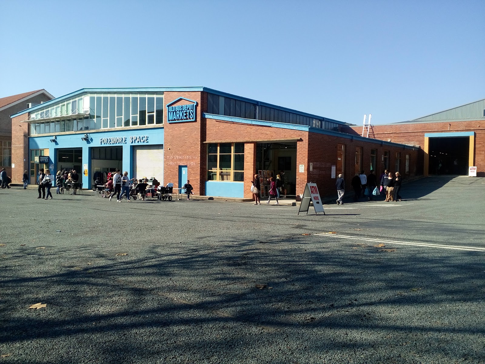 Bus depot. Bus depot