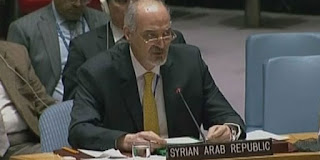 El embajador de Siria ante la ONU Bashar al Jaafari