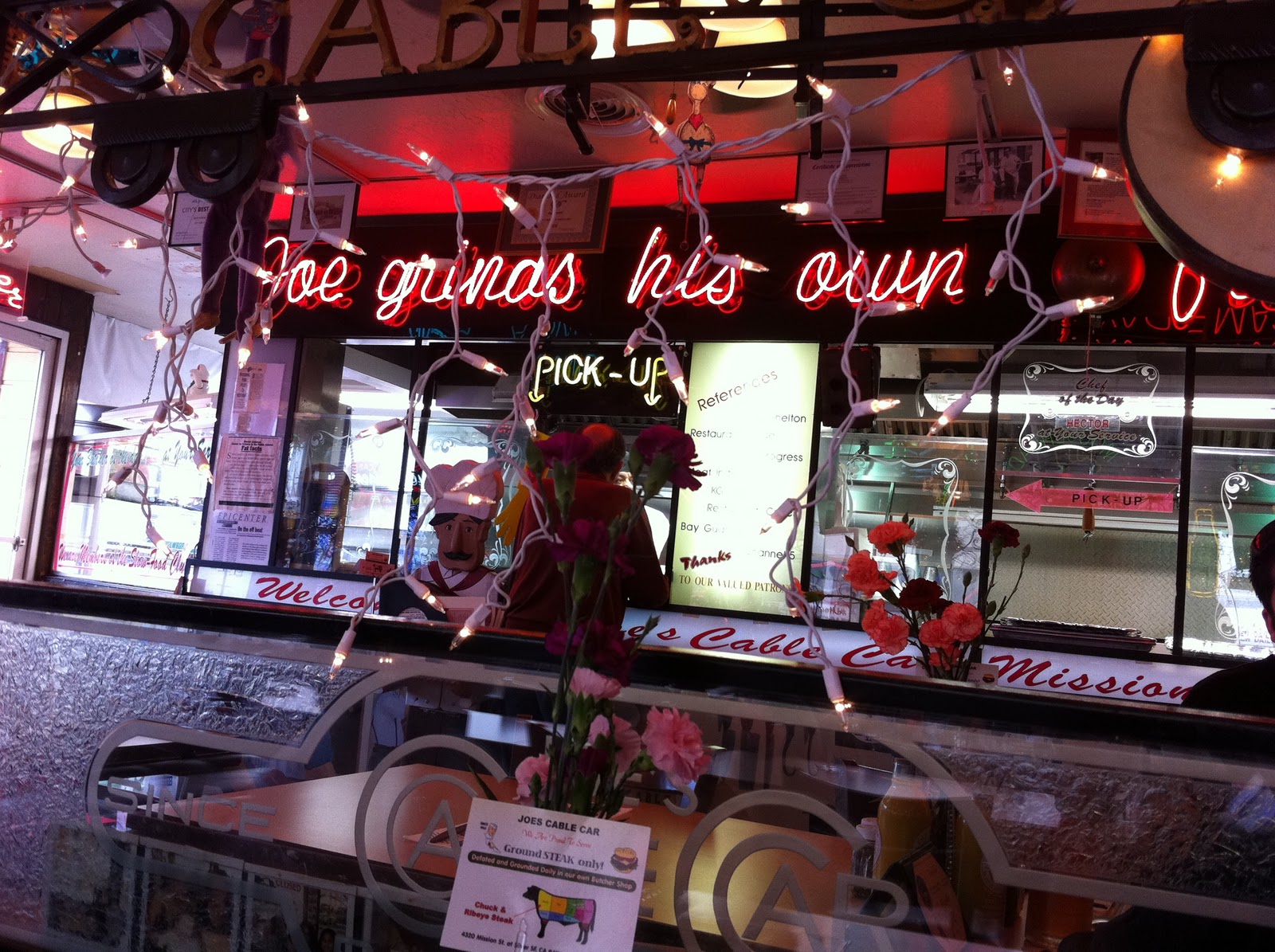 The Quest for the Perfect Burger Joe's Cable Car, San Francisco, CA