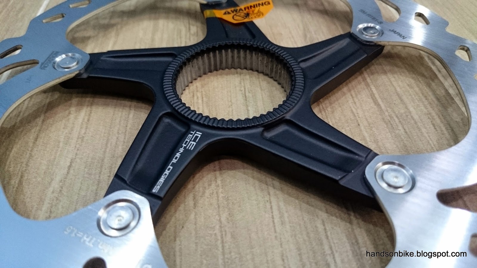 Hands On Bike Avanti Inc 3 Shimano RT81 IceTech Centerlock Rotors