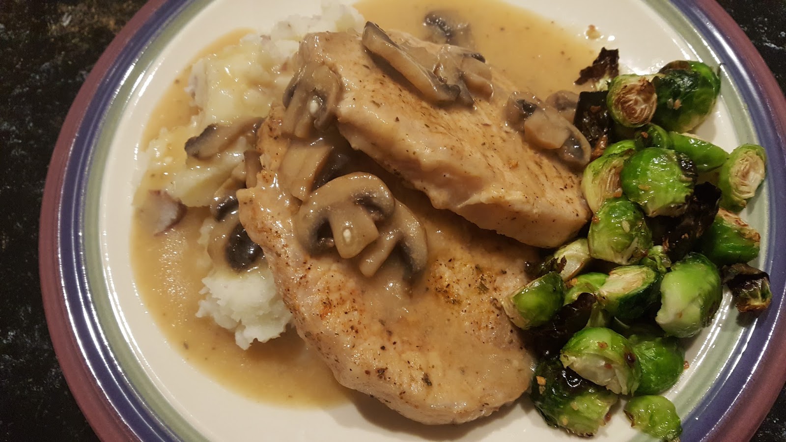 Cook with Sara Pork Chops in Mushroom Gravy {Instant Pot!}