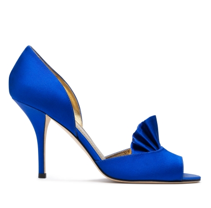 chaussure mariage bleu