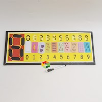 Papan Belajar Berhitung Papan Belajar Berhitung