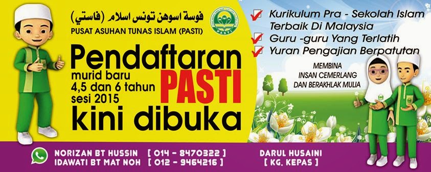 PASTI DARUL HUSAINI, KG KEPAS